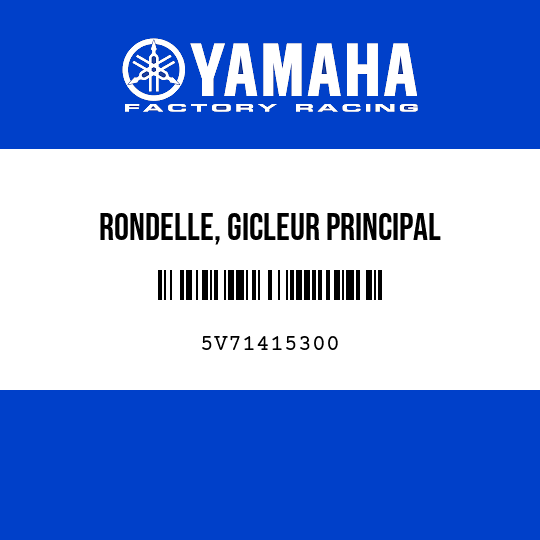 RONDELLE, GICLEUR PRINCIPAL