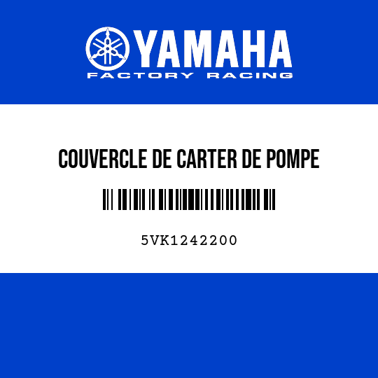 COUVERCLE DE CARTER DE POMPE