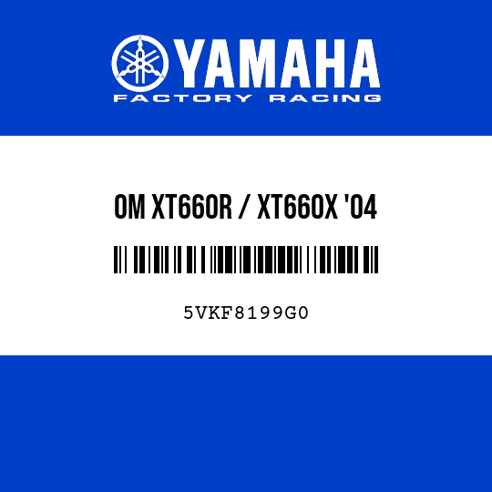 OM XT660R / XT660X '04