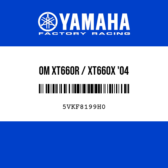 OM XT660R / XT660X '04
