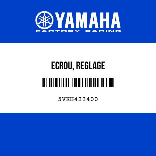ECROU, REGLAGE
