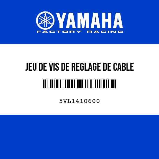 JEU DE VIS DE REGLAGE DE CABLE