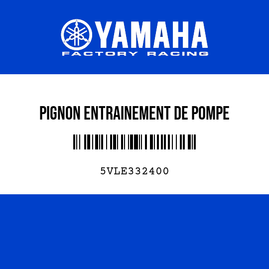 PIGNON ENTRAINEMENT DE POMPE