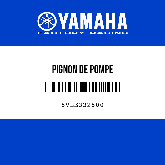 PIGNON DE POMPE