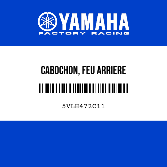 CABOCHON, FEU ARRIERE