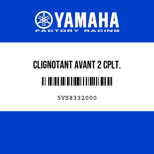 CLIGNOTANT AVANT 2 CPLT.