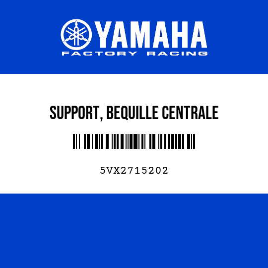 SUPPORT, BEQUILLE CENTRALE