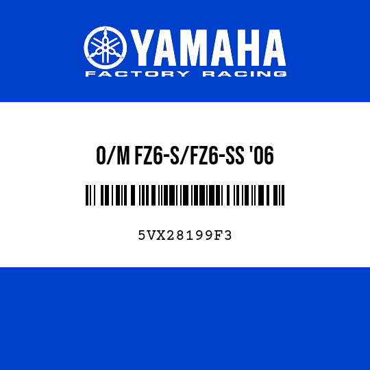 O/M FZ6-S/FZ6-SS '06