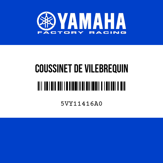 COUSSINET DE VILEBREQUIN