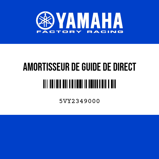 AMORTISSEUR DE GUIDE DE DIRECT