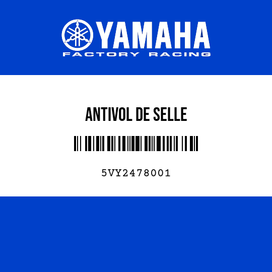 ANTIVOL DE SELLE