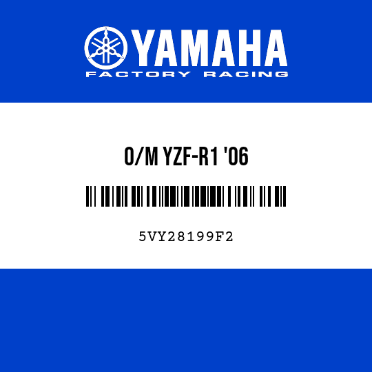 O/M YZF-R1 '06