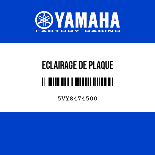 ECLAIRAGE DE PLAQUE