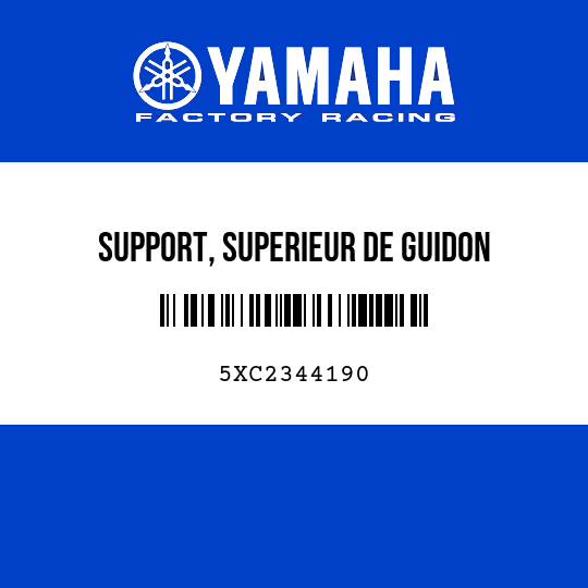 SUPPORT, SUPERIEUR DE GUIDON