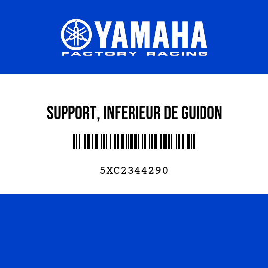 SUPPORT, INFERIEUR DE GUIDON