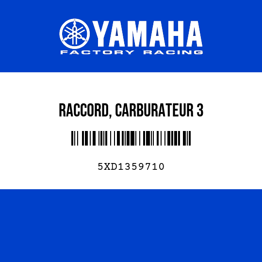 RACCORD, CARBURATEUR 3