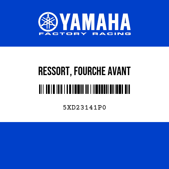 RESSORT, FOURCHE AVANT