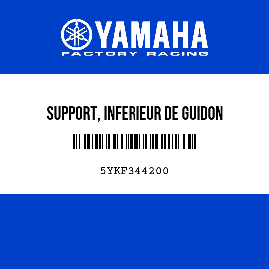 SUPPORT, INFERIEUR DE GUIDON