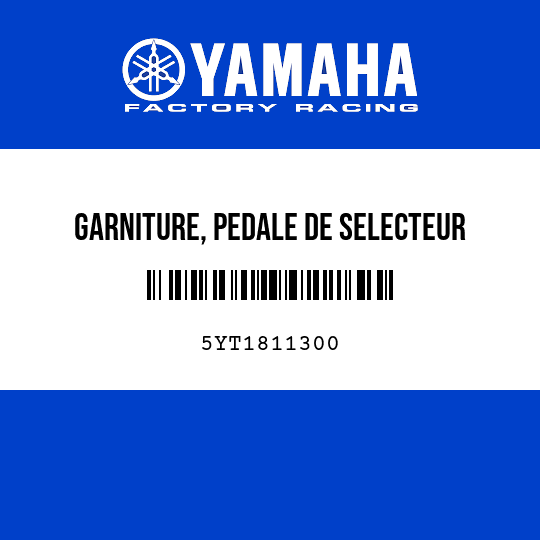GARNITURE, PEDALE DE SELECTEUR
