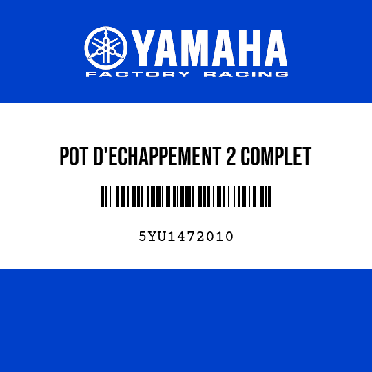 POT D'ECHAPPEMENT 2 COMPLET