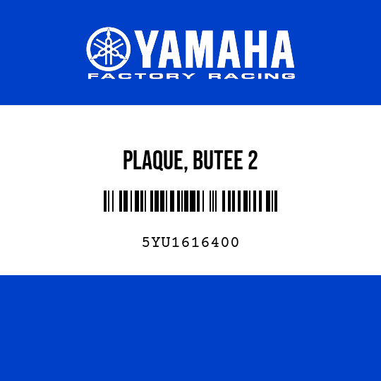 PLAQUE, BUTEE 2