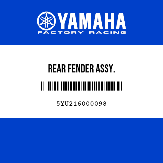 REAR FENDER ASSY.