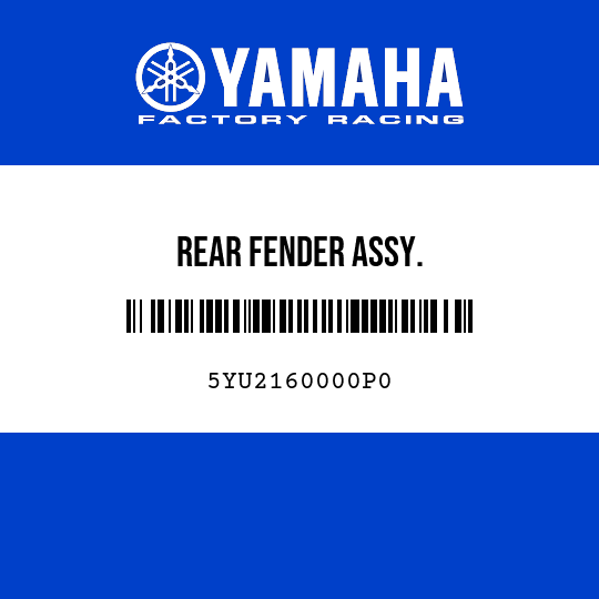 REAR FENDER ASSY.