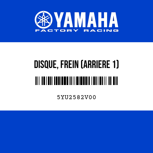 DISQUE, FREIN (ARRIERE 1)