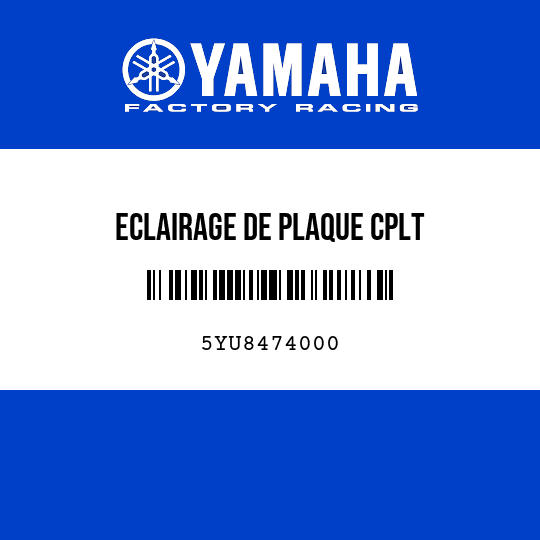 ECLAIRAGE DE PLAQUE CPLT
