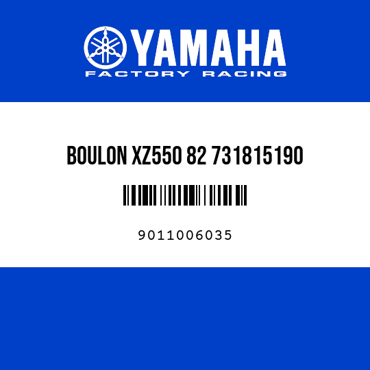 BOULON XZ550 82 731815190