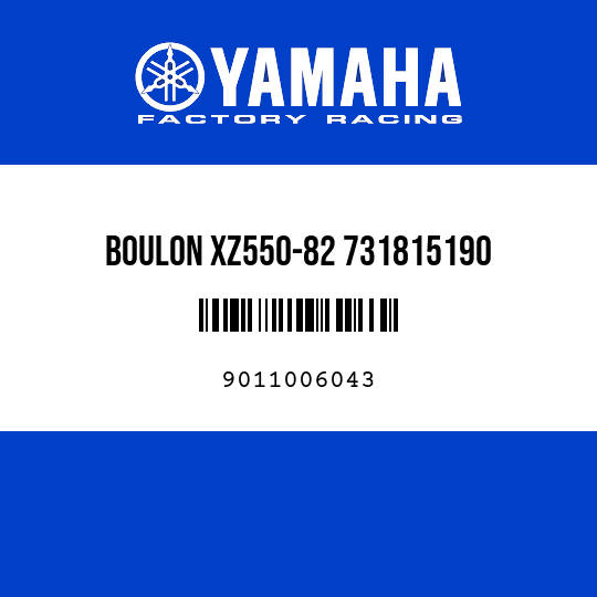 BOULON XZ550-82 731815190