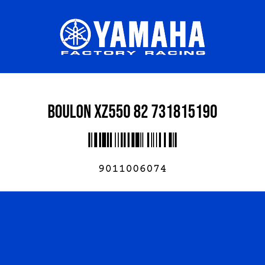 BOULON XZ550 82 731815190