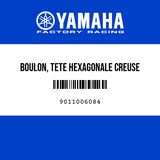 BOULON, TETE HEXAGONALE CREUSE