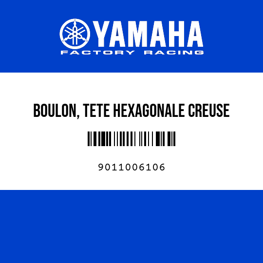 BOULON, TETE HEXAGONALE CREUSE