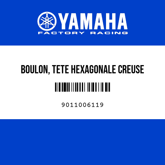 BOULON, TETE HEXAGONALE CREUSE