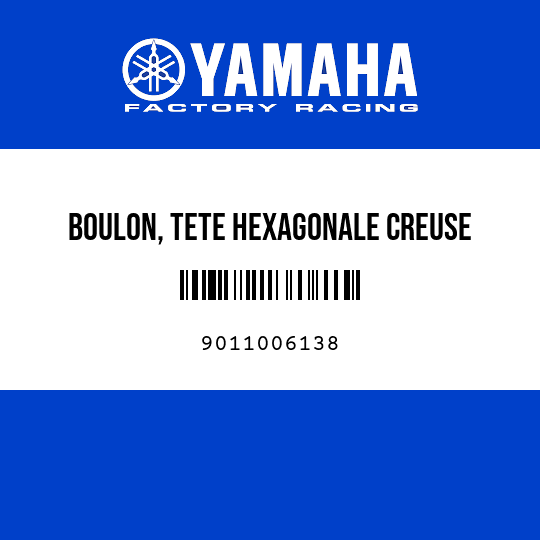 BOULON, TETE HEXAGONALE CREUSE