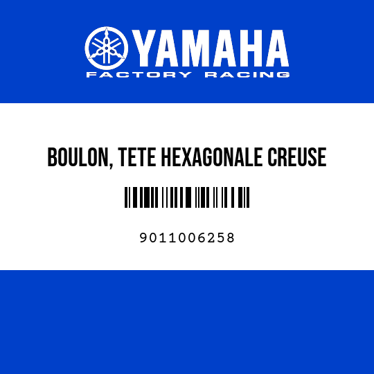 BOULON, TETE HEXAGONALE CREUSE