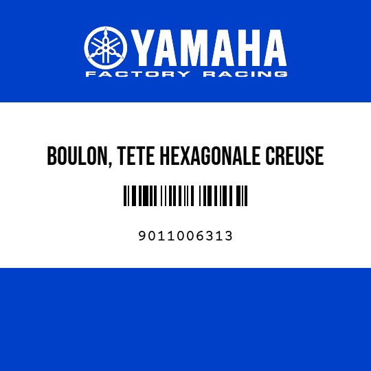 BOULON, TETE HEXAGONALE CREUSE