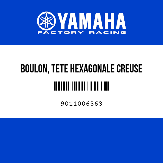 BOULON, TETE HEXAGONALE CREUSE