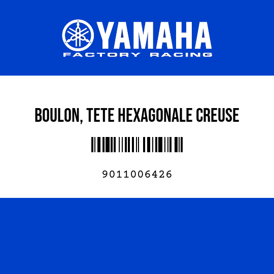 BOULON, TETE HEXAGONALE CREUSE