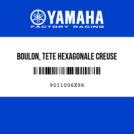 BOULON, TETE HEXAGONALE CREUSE