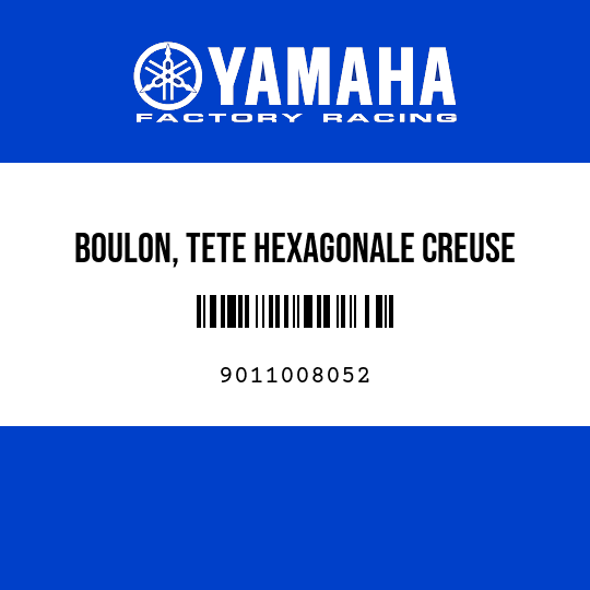 BOULON, TETE HEXAGONALE CREUSE