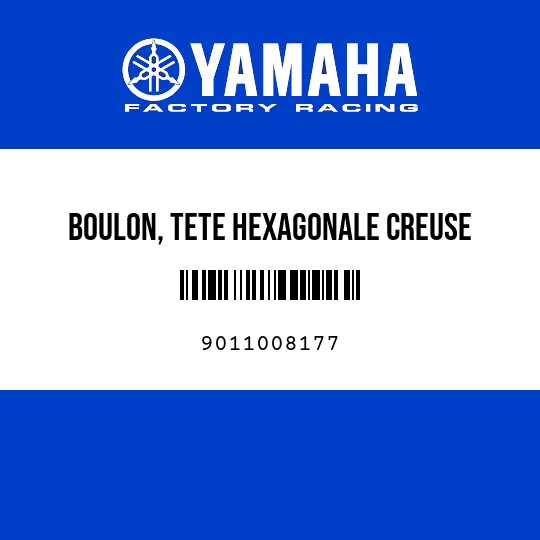 BOULON, TETE HEXAGONALE CREUSE