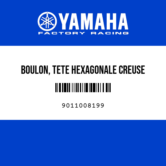 BOULON, TETE HEXAGONALE CREUSE