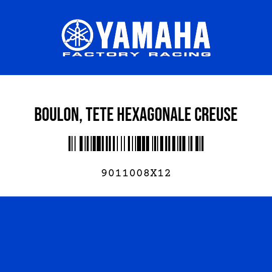 BOULON, TETE HEXAGONALE CREUSE