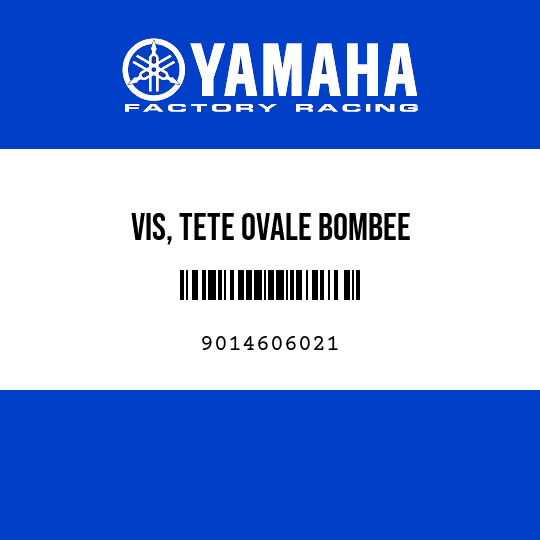 VIS, TETE OVALE BOMBEE