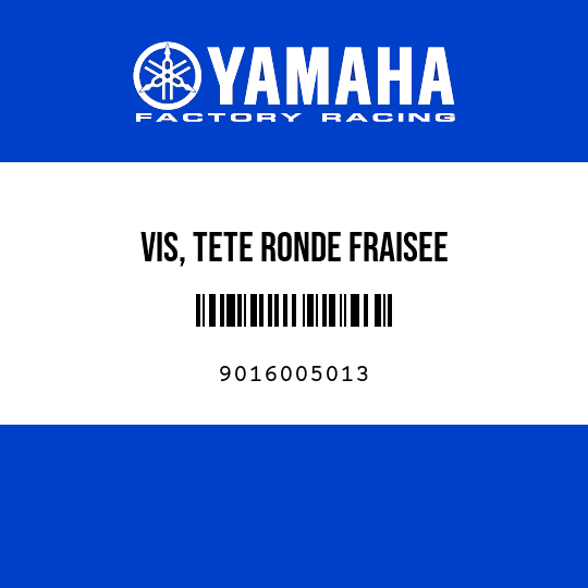 VIS, TETE RONDE FRAISEE
