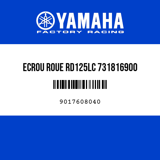 ECROU ROUE RD125LC 731816900
