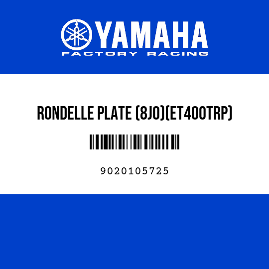 RONDELLE PLATE (8J0)(ET400TRP)