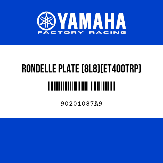 RONDELLE PLATE (8L8)(ET400TRP)